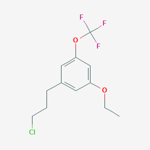 1-(3-Chloropropyl)-3-ethoxy-5-(trifluoromethoxy)benzene