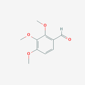 molecular formula C10H12O4 B140358 2,3,4-三甲氧基苯甲醛 CAS No. 2103-57-3