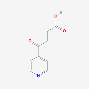 molecular formula C9H9NO3 B140359 4-氧代-4-(吡啶-4-基)丁酸 CAS No. 5693-75-4