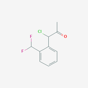 1-Chloro-1-(2-(difluoromethyl)phenyl)propan-2-one