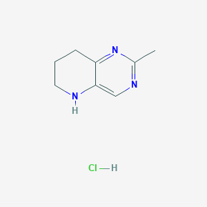 2-Methyl-5,6,7,8-tetrahydropyrido[3,2-d]pyrimidine HCl