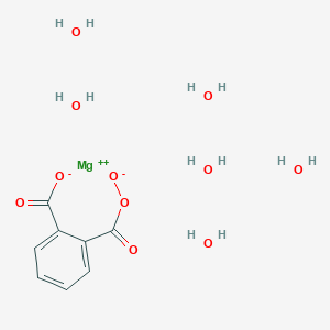 molecular formula C8H16MgO11 B140360 Magnesium monoperoxyphthalate CAS No. 131391-55-4
