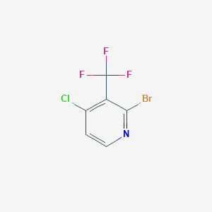 B1403601 2-Bromo-4-chloro-3-(trifluoromethyl)pyridine CAS No. 1211541-07-9