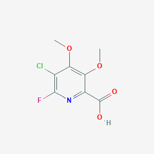 5-Chloro-6-fluoro-3,4-dimethoxypicolinic acid