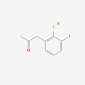 1-(3-Iodo-2-mercaptophenyl)propan-2-one