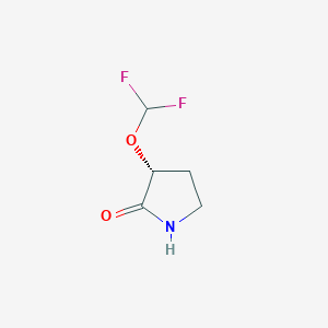 (R)-3-(Difluoromethoxy)pyrrolidin-2-one