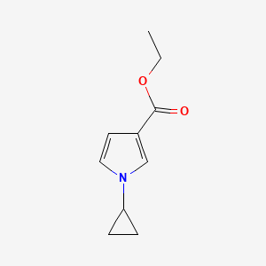 Ethyl 1-cyclopropyl-1H-pyrrole-3-carboxylate