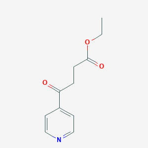 molecular formula C11H13NO3 B140362 4-氧代-4-(4-吡啶基)丁酸乙酯 CAS No. 25370-46-1