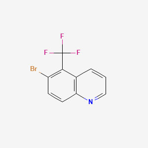 6-Bromo-5-(trifluoromethyl)quinoline