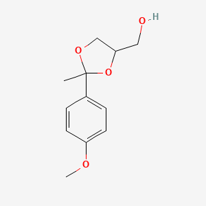 2-(p-Methoxyphenyl)-2-methyl-1,3-dioxolane-4-methanol