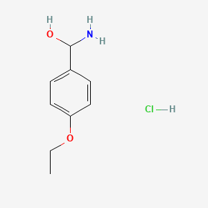 Amino(4-ethoxyphenyl)methanol hydrochloride