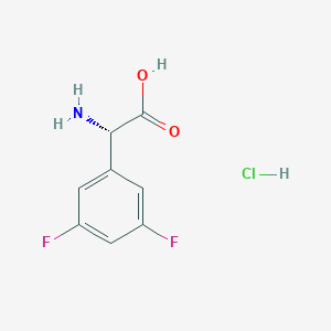 (S)-2-Amino-2-(3,5-difluorophenyl)acetic acid hydrochloride