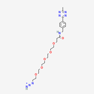 Methyltetrazine-amino-PEG5-azide