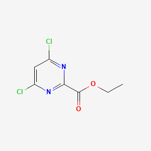 molecular formula C7H6Cl2N2O2 B1403644 4,6-二氯嘧啶-2-羧酸乙酯 CAS No. 56032-01-0