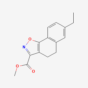 Methyl 7-ethyl-4,5-dihydronaphtho[2,1-d]isoxazole-3-carboxylate