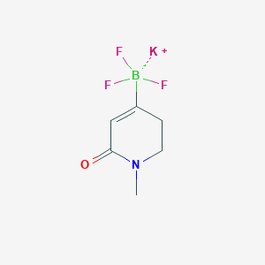 Potassium trifluoro(1-methyl-6-oxo-1,2,3,6-tetrahydropyridin-4-YL)borate