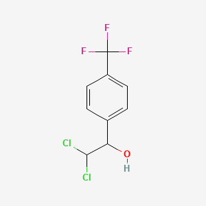 2,2-Dichloro-1-(4-(trifluoromethyl)phenyl)ethanol