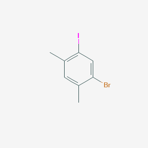 molecular formula C8H8BrI B14036601 1-Bromo-5-iodo-2,4-dimethylbenzene 