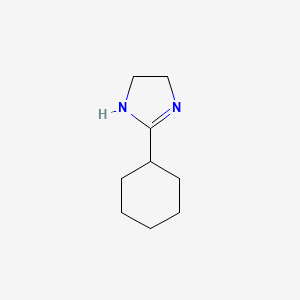 1H-Imidazole, 2-cyclohexyl-4,5-dihydro-