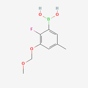 (2-Fluoro-3-(methoxymethoxy)-5-methylphenyl)boronic acid