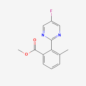 Methyl 2-(5-fluoropyrimidin-2-yl)-3-methylbenzoate