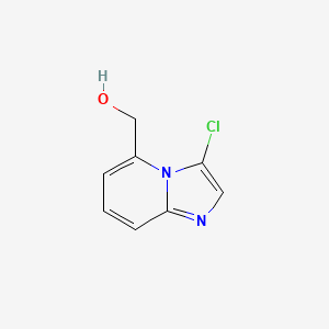 (3-Chloroimidazo[1,2-a]pyridin-5-yl)methanol