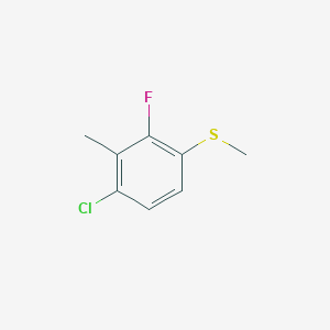 (4-Chloro-2-fluoro-3-methylphenyl)(methyl)sulfane