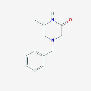 4-Benzyl-6-methylpiperazin-2-one