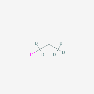 molecular formula C3H7I B14036953 1-Iodopropane-1,1,3,3,3-d5 