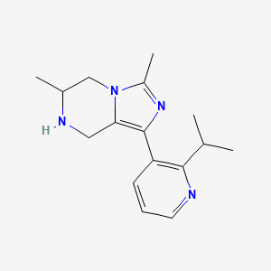 1-(2-Isopropyl-3-pyridyl)-3,6-dimethyl-5,6,7,8-tetrahydroimidazo[1,5-A]pyrazine