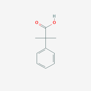 molecular formula C10H12O2 B140370 2-苯基异丁酸 CAS No. 826-55-1