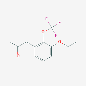 1-(3-Ethoxy-2-(trifluoromethoxy)phenyl)propan-2-one