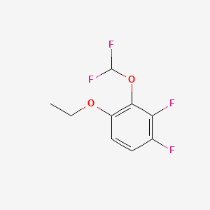 1,2-Difluoro-3-difluoromethoxy-4-ethoxybenzene