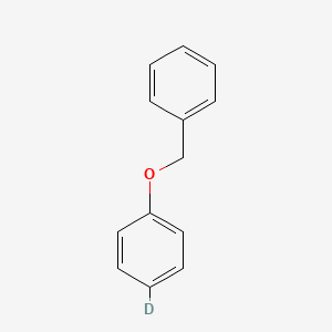 1-Deuterio-4-phenylmethoxybenzene