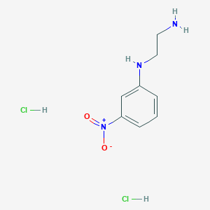 N1-(3-Nitrophenyl)-1,2-ethanediamine 2HCl