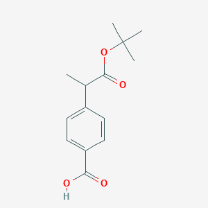 4-(1-(Tert-butoxycarbonyl)ethyl)benzoic acid