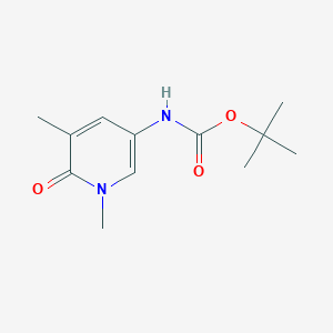 tert-Butyl (1,5-dimethyl-6-oxo-1,6-dihydropyridin-3-yl)carbamate