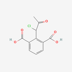 1-Chloro-1-(2,6-dicarboxyphenyl)propan-2-one