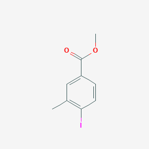 molecular formula C9H9IO2 B140374 Methyl 4-Iodo-3-methylbenzoate CAS No. 5471-81-8