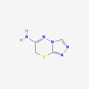 7H-[1,2,4]triazolo[3,4-b][1,3,4]thiadiazin-6-amine