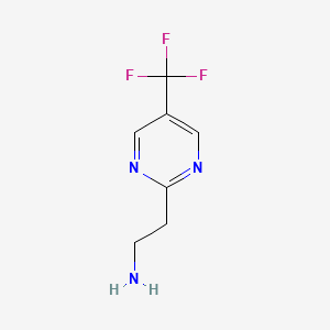 2-(5-(Trifluoromethyl)pyrimidin-2-YL)ethanamine