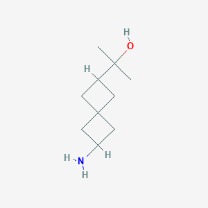 2-(6-Aminospiro[3.3]heptan-2-YL)propan-2-OL