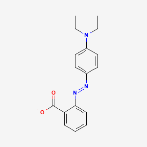 2-[[4-(Diethylamino)phenyl]diazenyl]benzoate