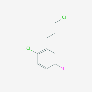 1-Chloro-2-(3-chloropropyl)-4-iodobenzene