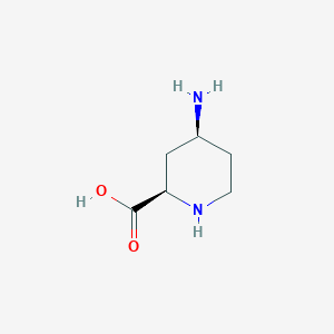 (2R,4S)-4-Aminopiperidine-2-carboxylic acid