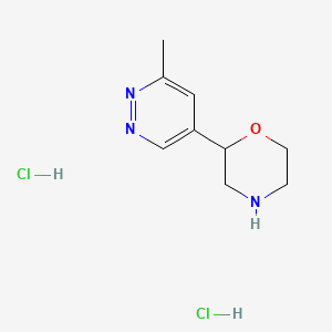 2-(6-methylpyridazin-4-yl)morpholine diHCl