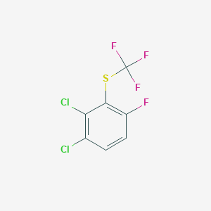 1,2-Dichloro-4-fluoro-3-(trifluoromethylthio)benzene