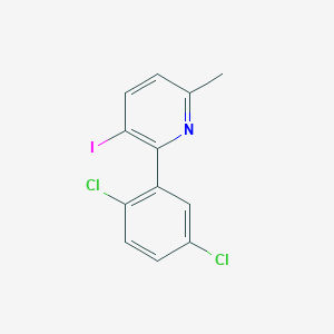 2-(2,5-Dichlorophenyl)-3-iodo-6-methylpyridine