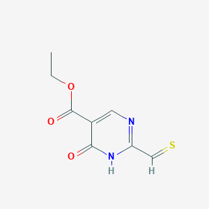 Ethyl 2-thiomethyl-4-hydroxypyrimidine-5-carboxylate