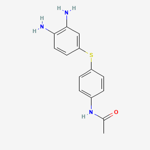 N-(4-((3,4-diaminophenyl)thio)phenyl)acetamide